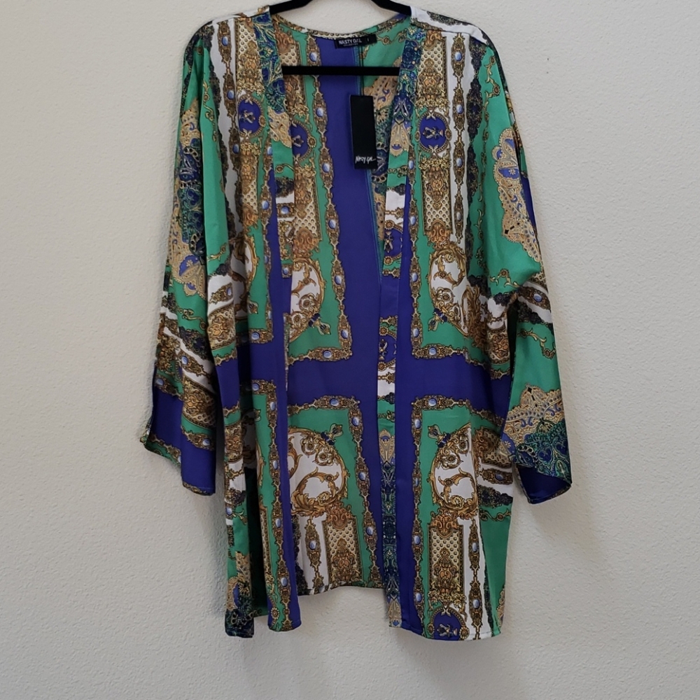 Silky kimono